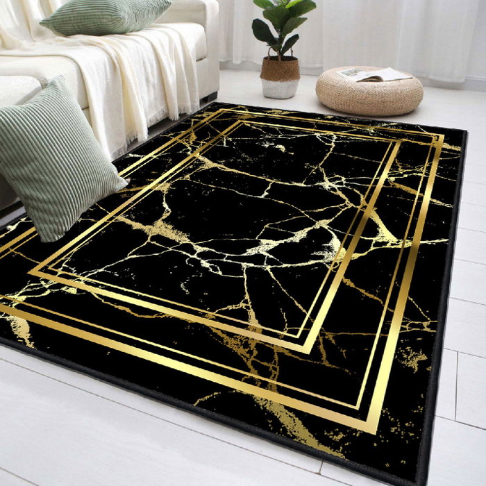 Conceptum Els2417 Alfombra de Terciopelo Multicolor 140 x 220 cm